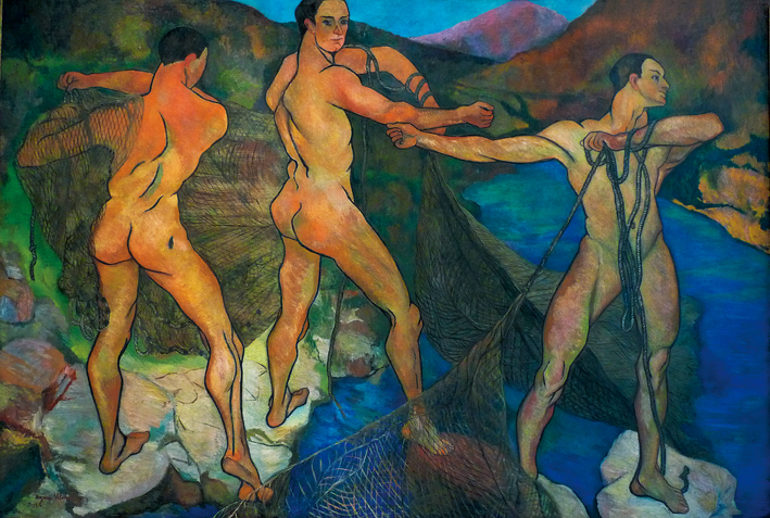  Suzanne Valadon —— Le Lancement du filet Musée des beaux arts de Nancy